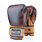 Fighter Boxhandschuhe Retro – braun