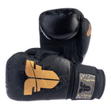 Fighter Samurai Boxhandschuhe – schwarz/gold, FBG-006-SBK
