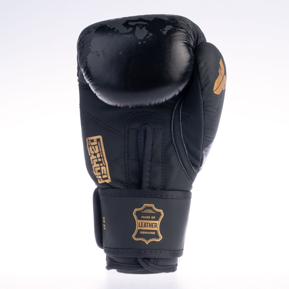 Fighter Samurai Boxhandschuhe – schwarz/gold, FBG-006-SBK