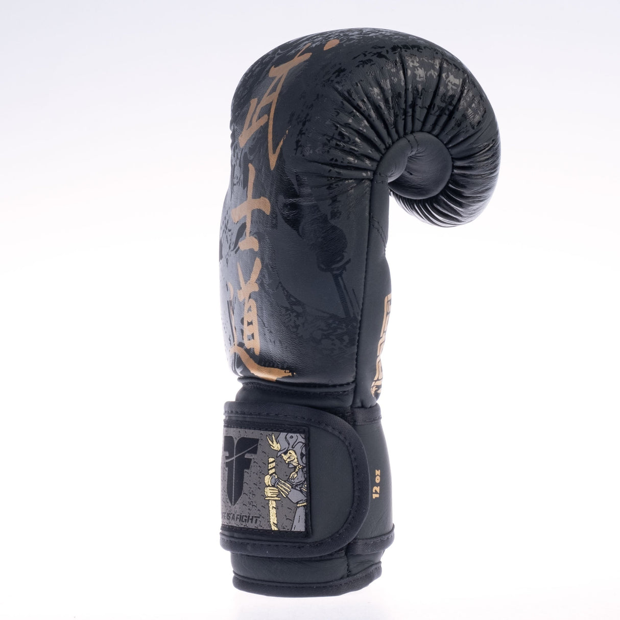 Fighter Samurai Boxhandschuhe – schwarz/gold, FBG-006-SBK