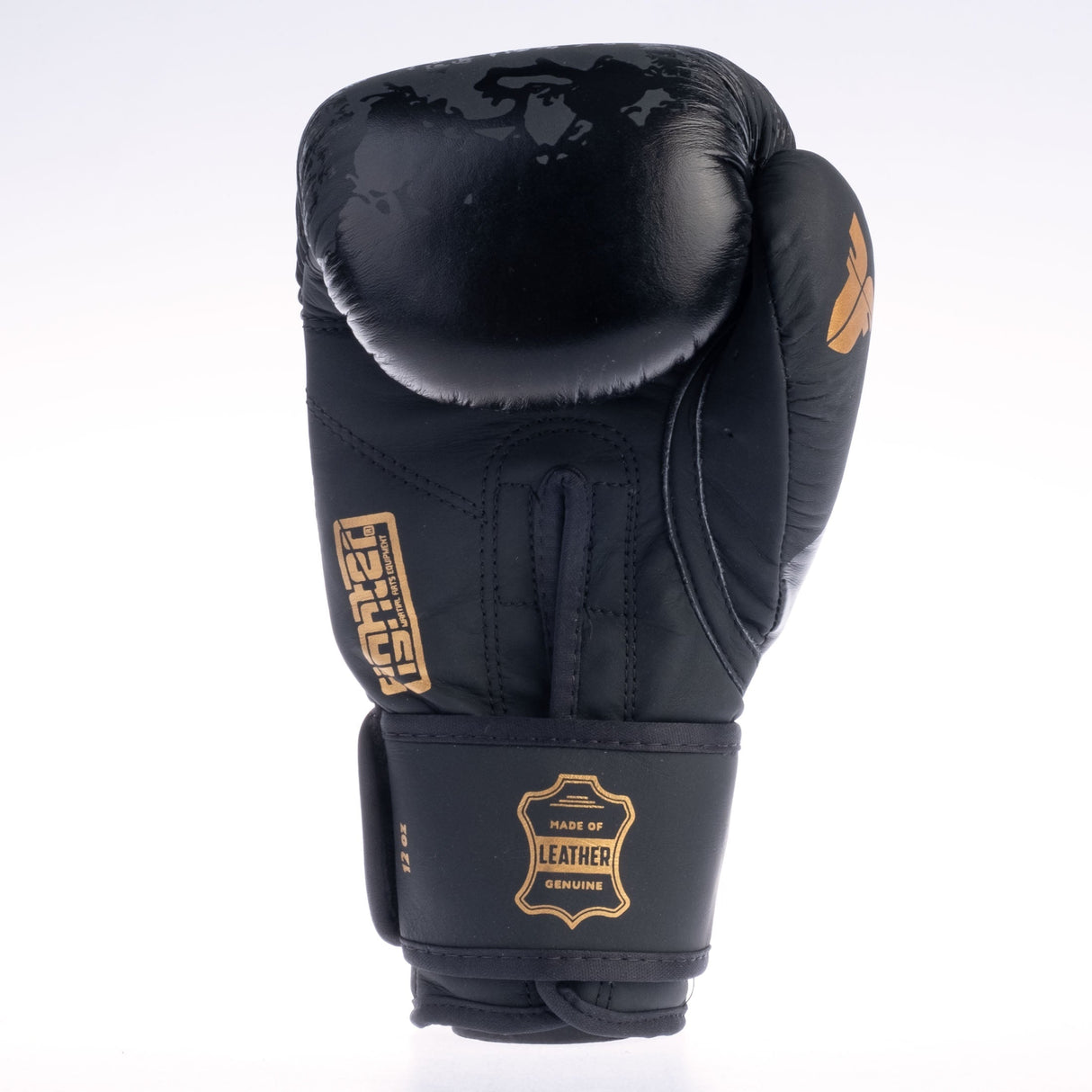 Fighter Samurai Boxhandschuhe – schwarz/gold, FBG-006-SBK