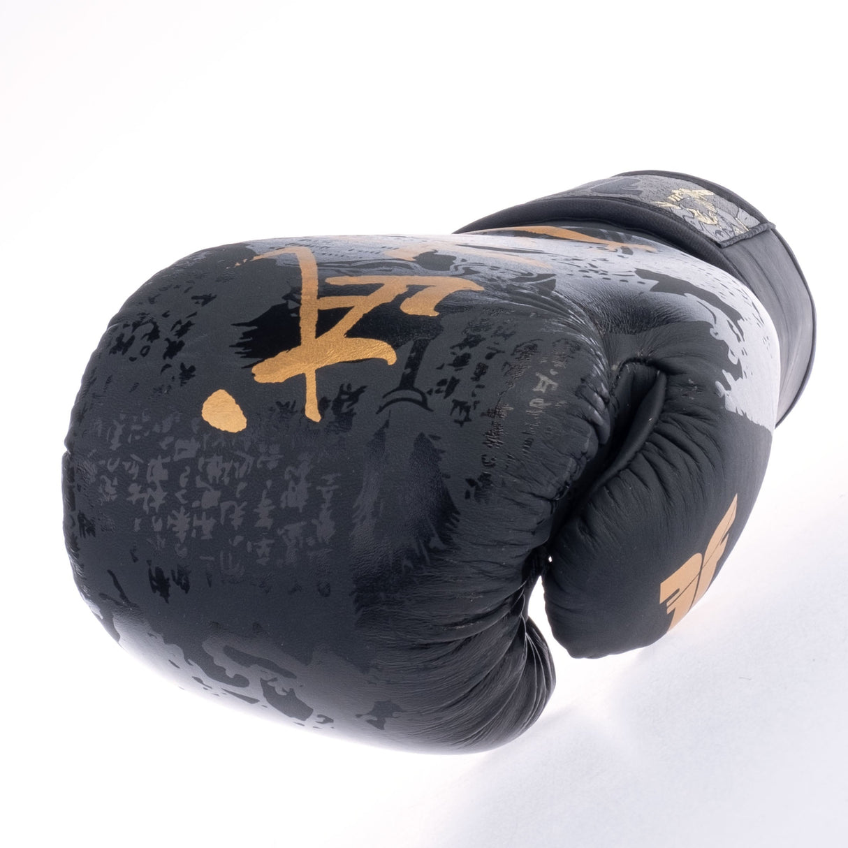 Fighter Samurai Boxhandschuhe – schwarz/gold, FBG-006-SBK