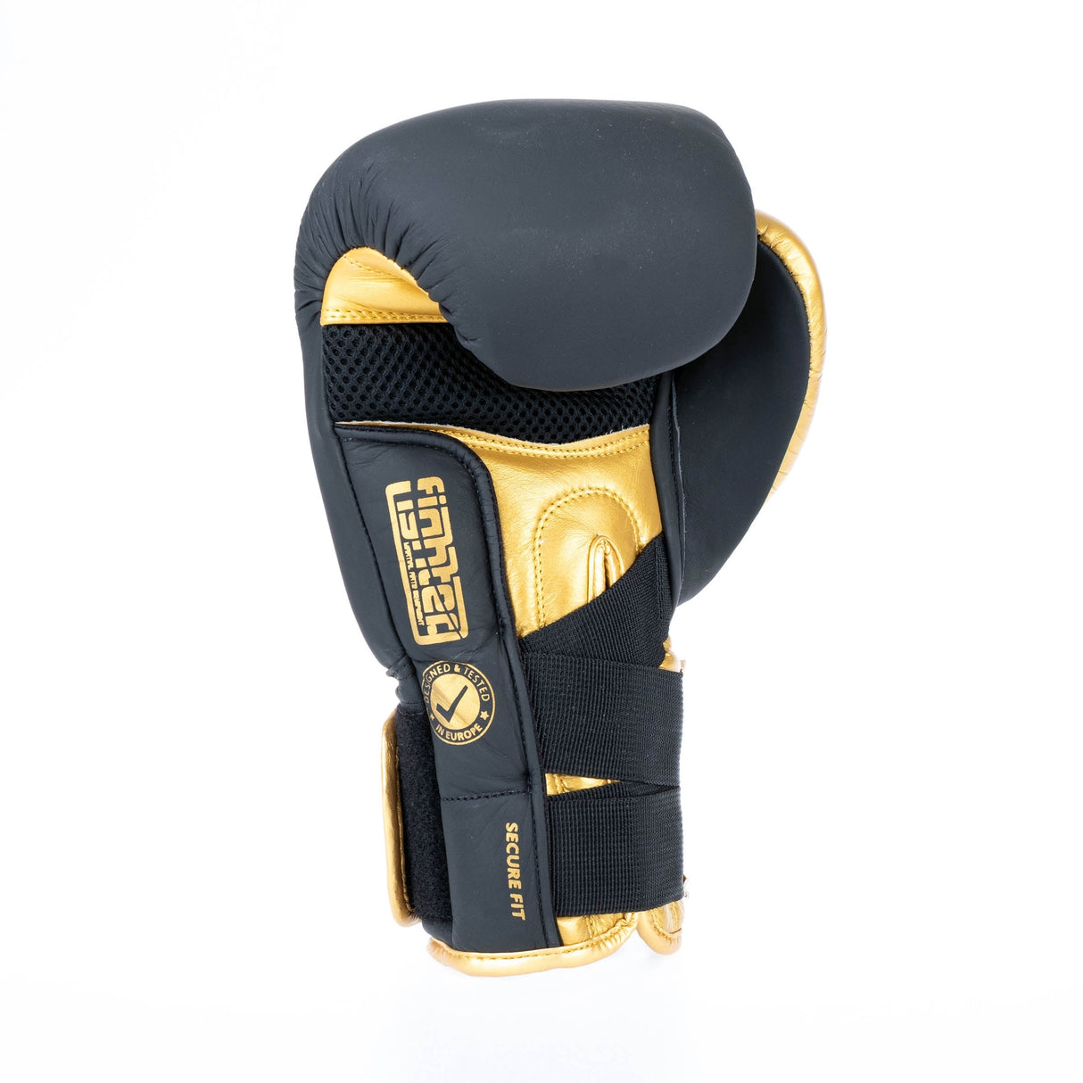 Fighter Boxhandschuhe Secure Fit – schwarz/gold