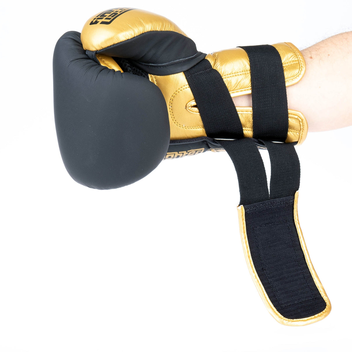 Fighter Boxhandschuhe Secure Fit – schwarz/gold