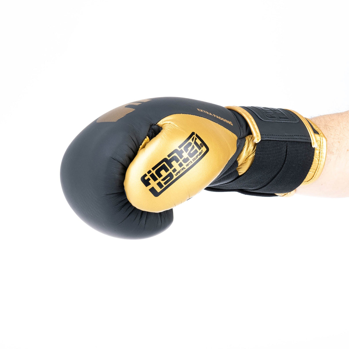Fighter Boxhandschuhe Secure Fit – schwarz/gold
