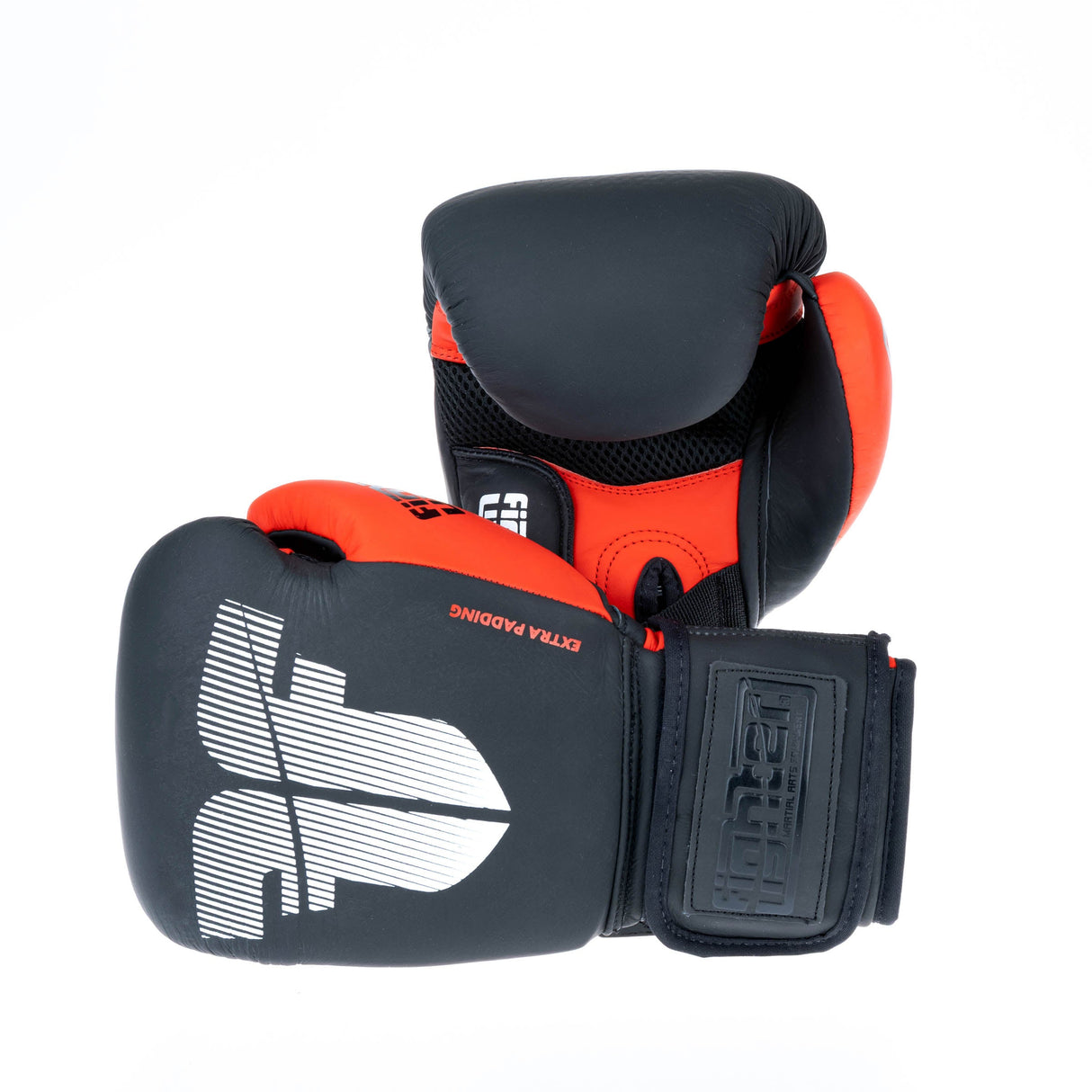 Fighter Boxhandschuhe Secure Fit – schwarz/rot