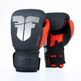 Fighter Boxhandschuhe Secure Fit – schwarz/rot