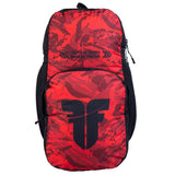 Fighter Rucksack M – Busch/Camouflage/Rot, FBG-25-BCM-RD