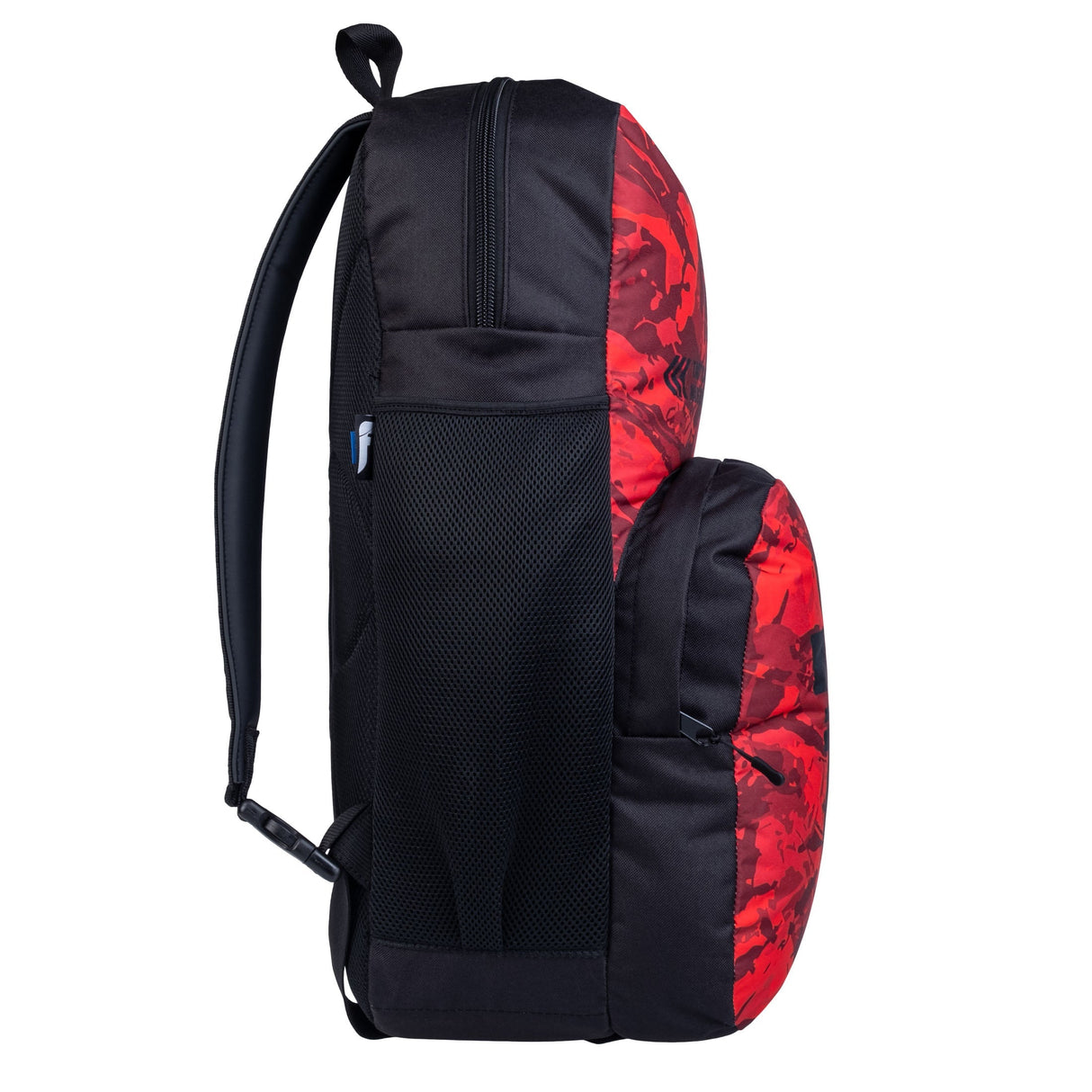 Fighter Rucksack M – Busch/Camouflage/Rot, FBG-25-BCM-RD