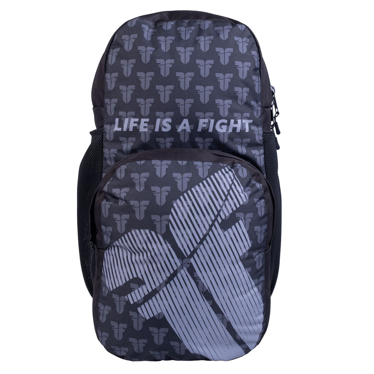 Fighter Rucksack M – schwarzes Logo, FBG-25-LG-BK