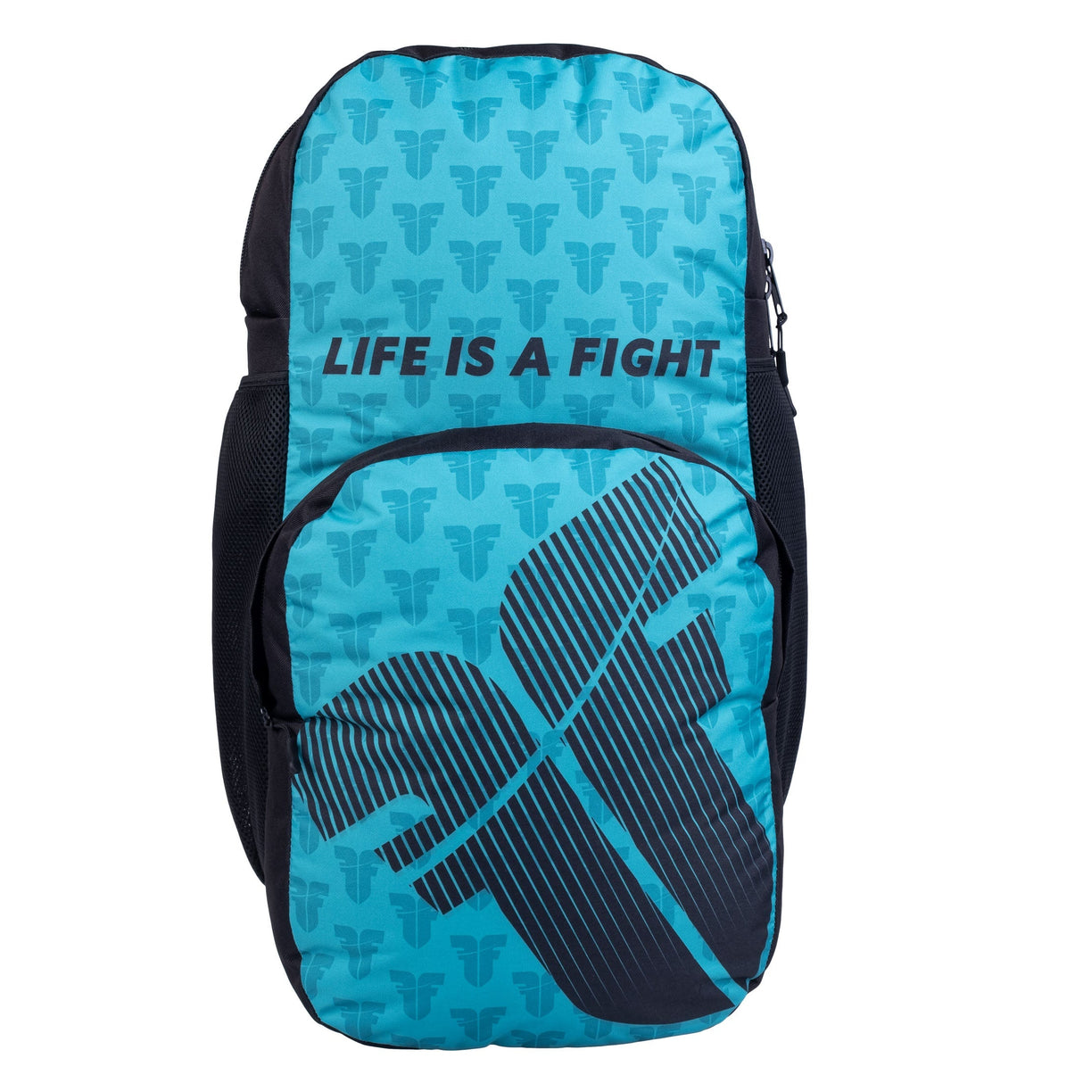 Fighter Rucksack M – blaues Logo, FBG-25-LG-BL