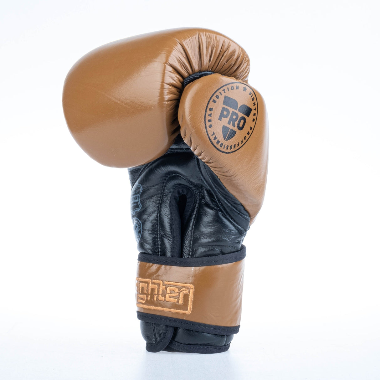 Fighter Boxhandschuhe Pro – braun, FBG-PRO-003