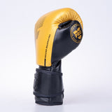 Fighter Pro Boxhandschuhe – gold/schwarz, FBG-PRO-005