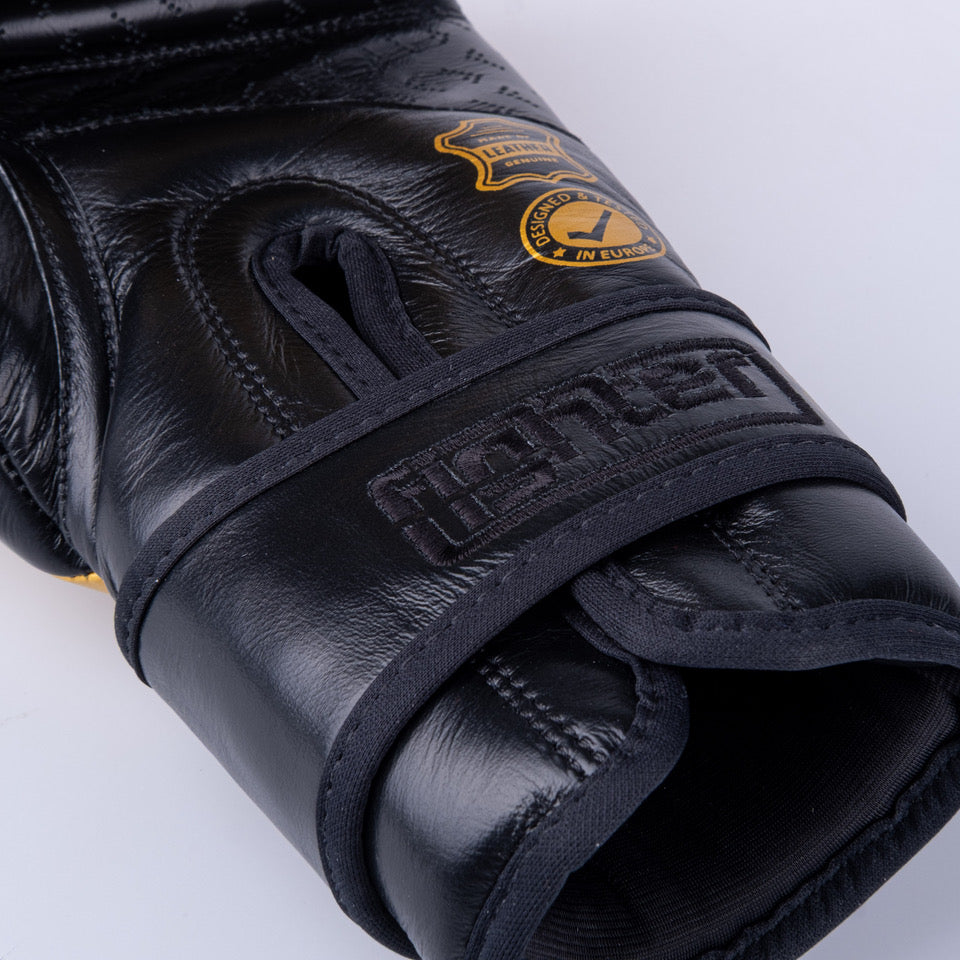Fighter Pro Boxhandschuhe – gold/schwarz, FBG-PRO-005