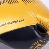 Fighter Pro Boxhandschuhe – gold/schwarz, FBG-PRO-005