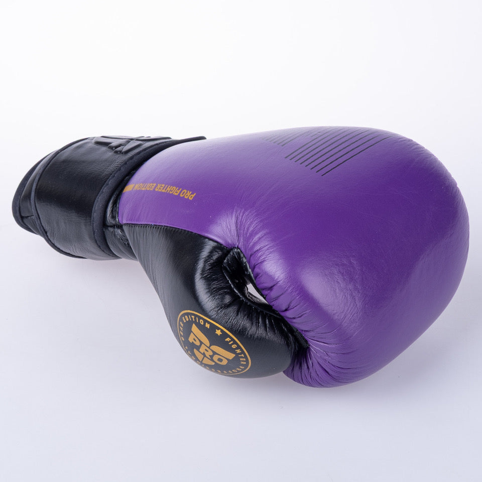 Fighter Pro Boxhandschuhe – lila/schwarz, FBG-PRO-006 – Fighter Germany