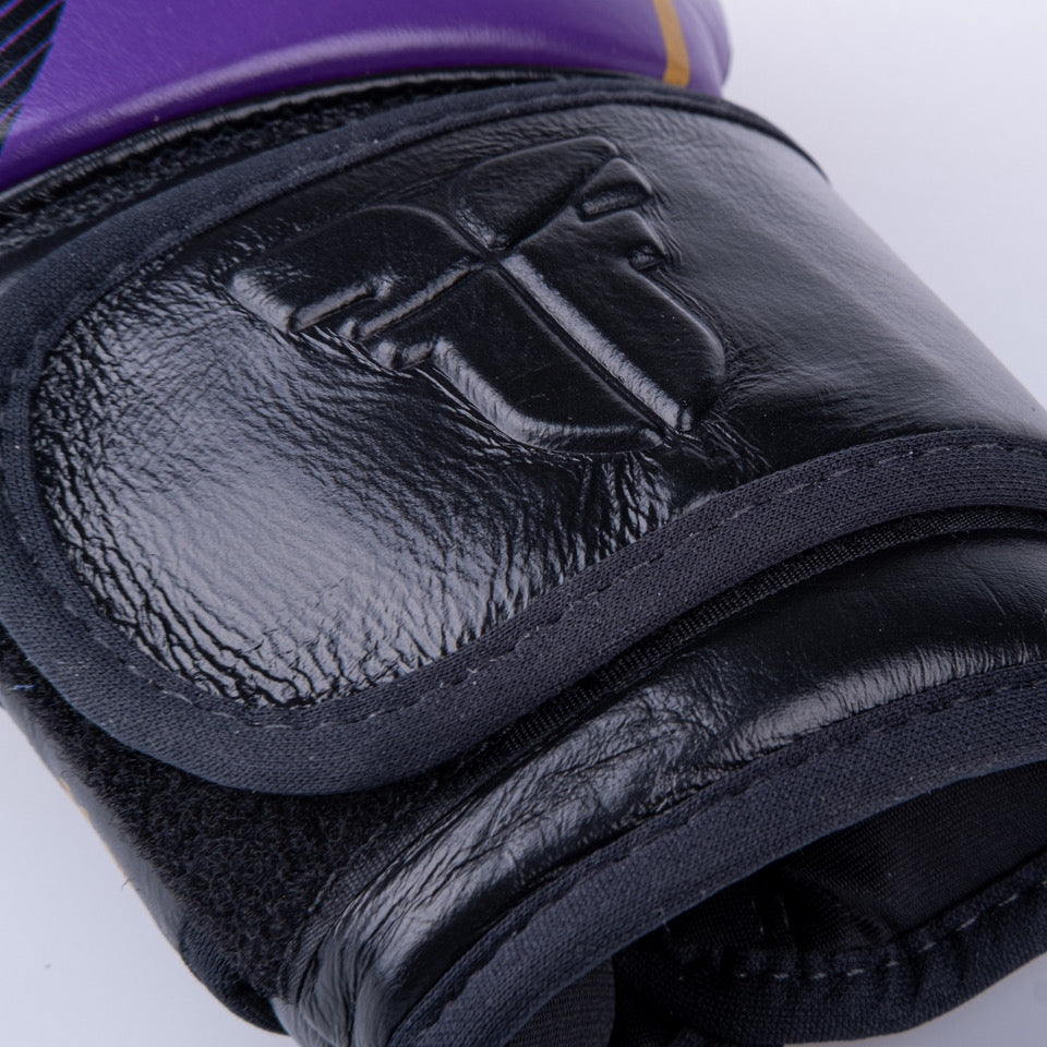 Fighter Pro Boxhandschuhe – lila/schwarz, FBG-PRO-006