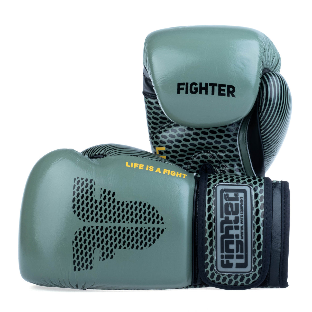 Fighter Boxhandschuhe Training – khaki, FBG-TRN-001