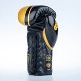 Fighter Boxhandschuhe Competition – schwarz/gold, FBGF-002GL