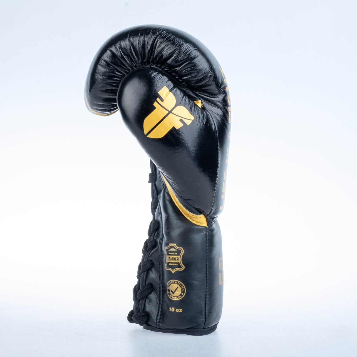 Fighter Boxhandschuhe Competition – schwarz/gold, FBGF-002GL