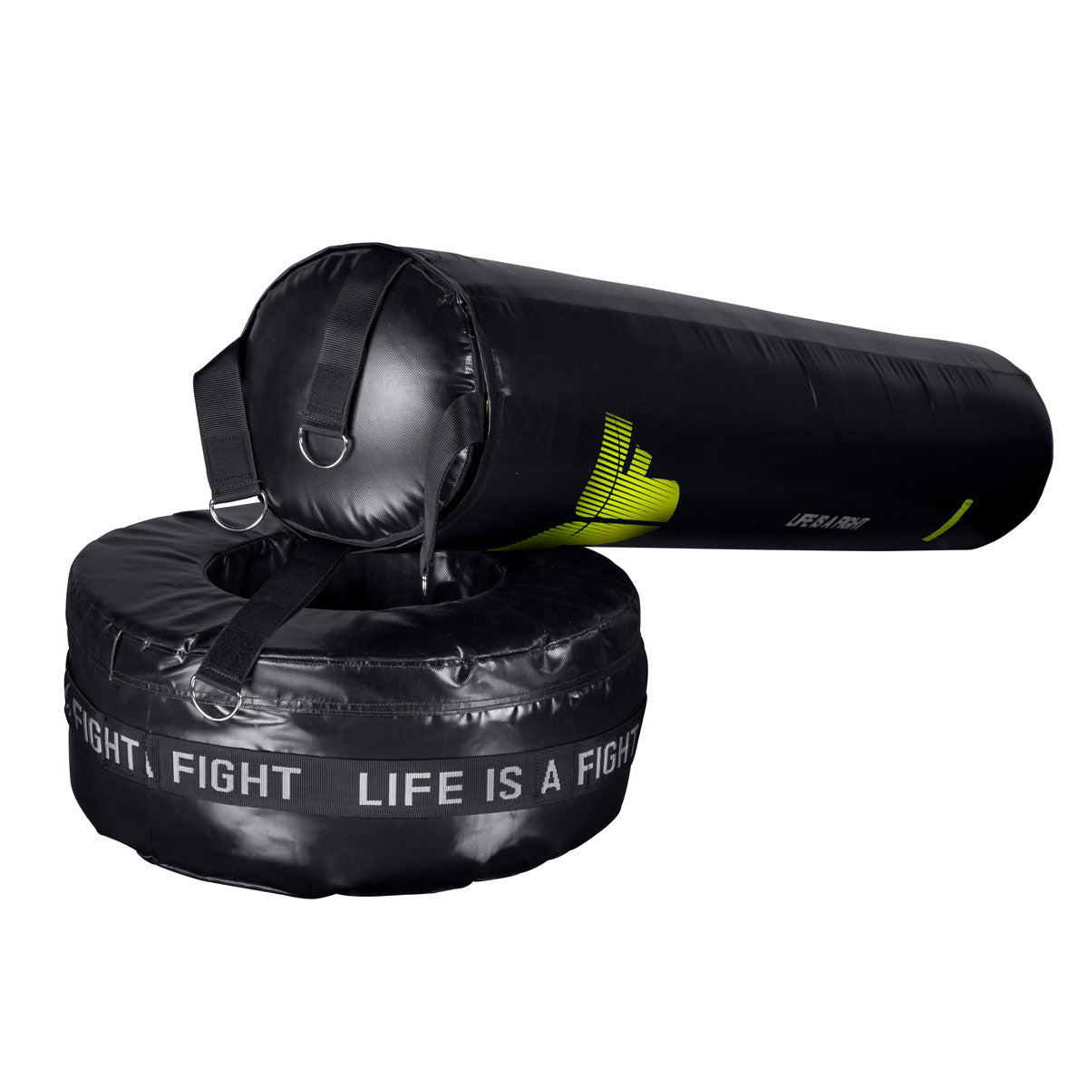 Fighter Free-Standing Boxing Bag 3in1 – schwarz/neon, FFSB31-03