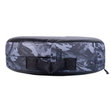 Fighter Round Shield – Busch-Camouflage-Grau, FKSH-RD-BCM-GY