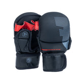 Fighter MMA-Handschuhe Pro PU – schwarz, FMG-PRO-001