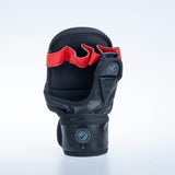 Fighter MMA-Handschuhe Pro PU – schwarz, FMG-PRO-001