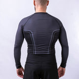 Fighter Rashguard Lines – schwarz, FRSG-LN