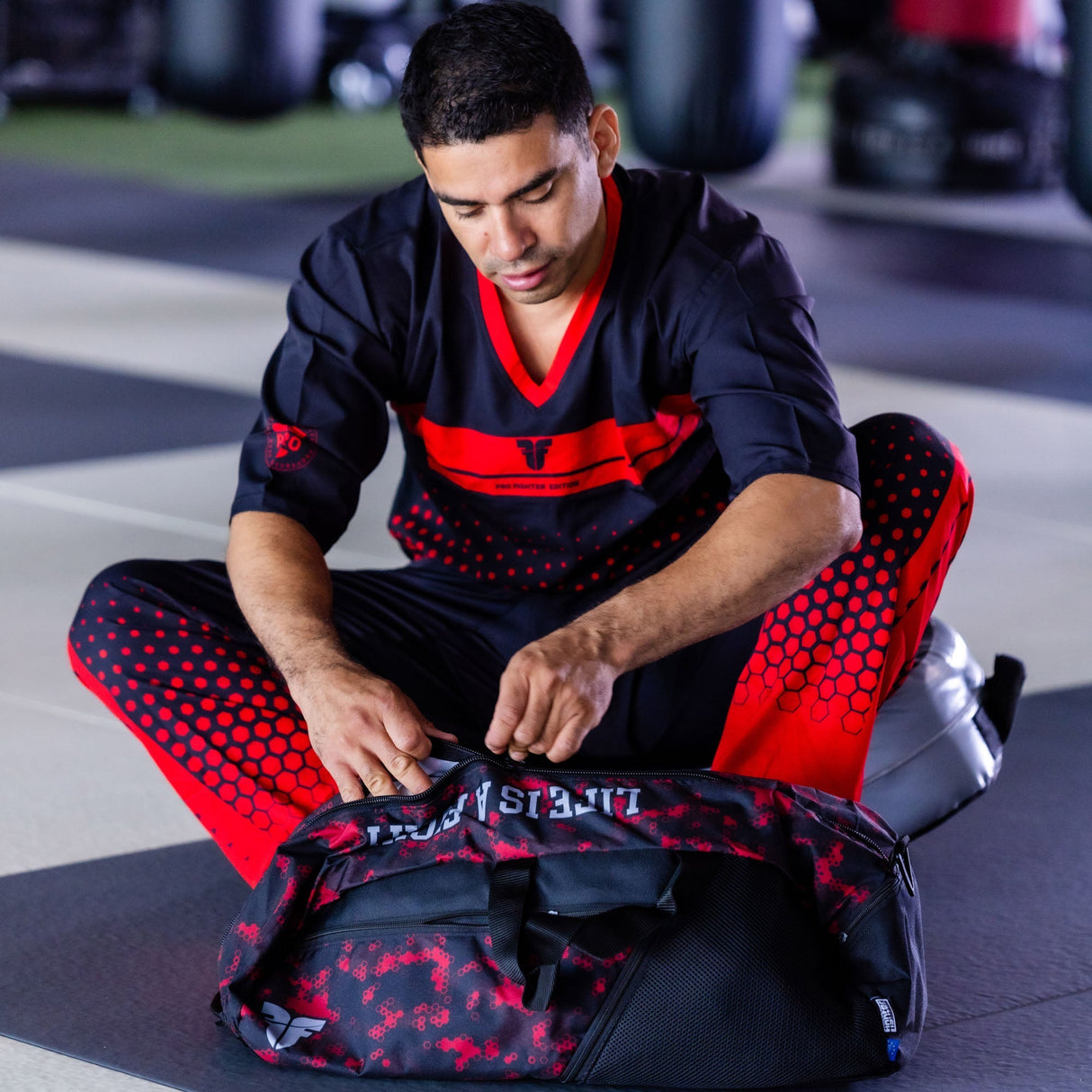 Kämpferuniform – rot/schwarz, FSCU-HXGR-0203