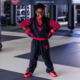 Kämpfer-Uniform – schwarz/rosa, FSCU-WRD-0207