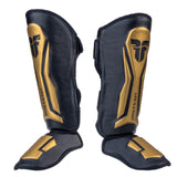 Fighter Thai Ergo Schienbeinschoner – schwarz/gold, FSG-004-TRP-0212