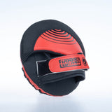 Fighter Round Shield Pro Small – schwarz/rot, FSMPR-001-RB