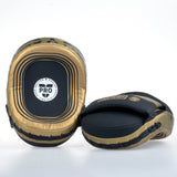 Fighter Oval Shield Pro Small – schwarz/gold, FSMPR-002-BG
