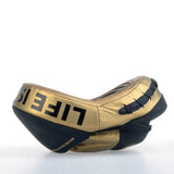 Fighter Oval Shield Pro Small – schwarz/gold, FSMPR-002-BG