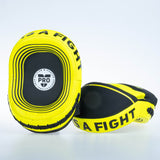 Fighter Oval Shield Pro Small – schwarz/neon, FSMPR-002-NB