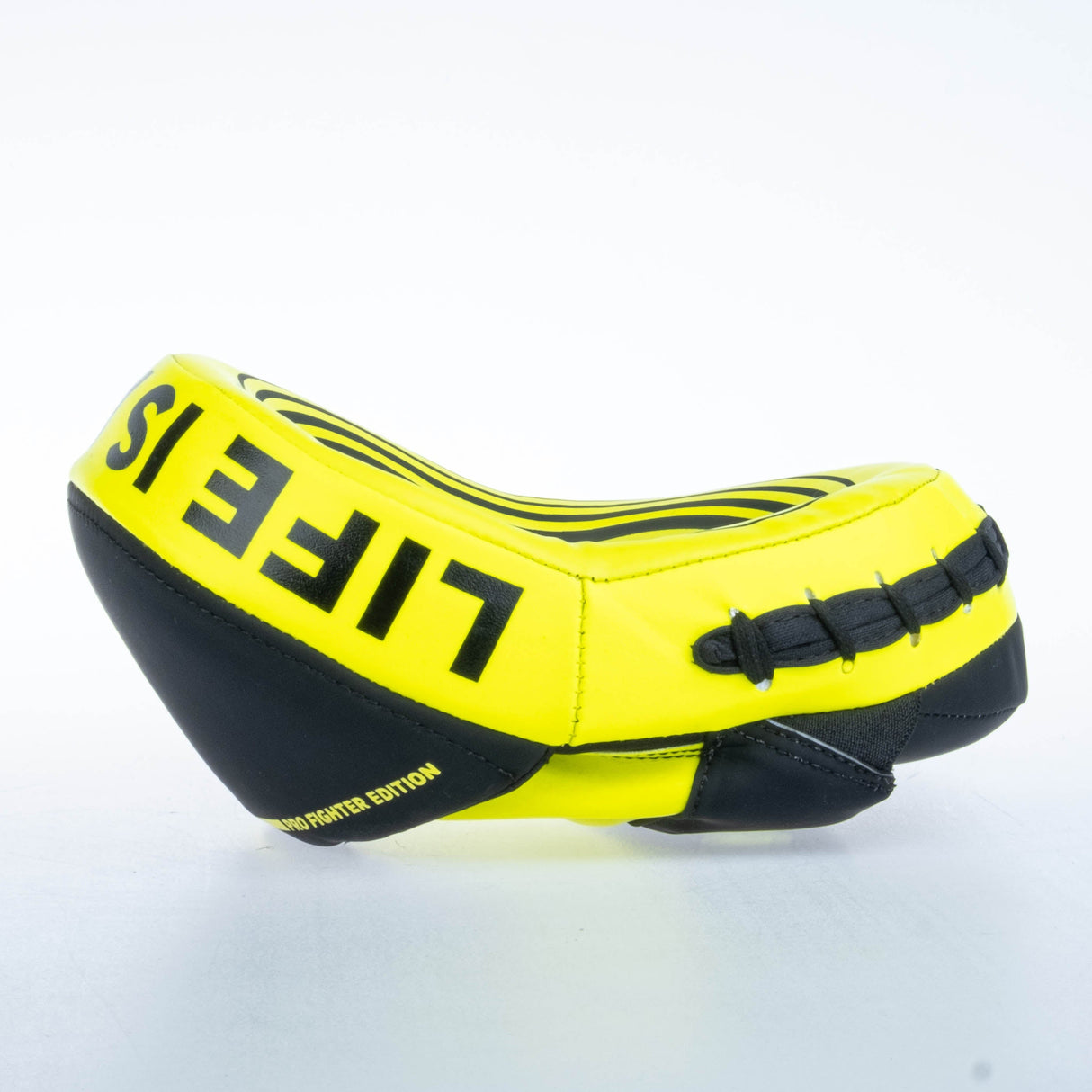 Fighter Oval Shield Pro Small – schwarz/neon, FSMPR-002-NB