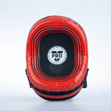 Fighter Oval Shield Pro Small – schwarz/rot, FSMPR-002-RB