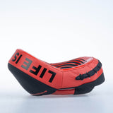 Fighter Oval Shield Pro Small – schwarz/rot, FSMPR-002-RB