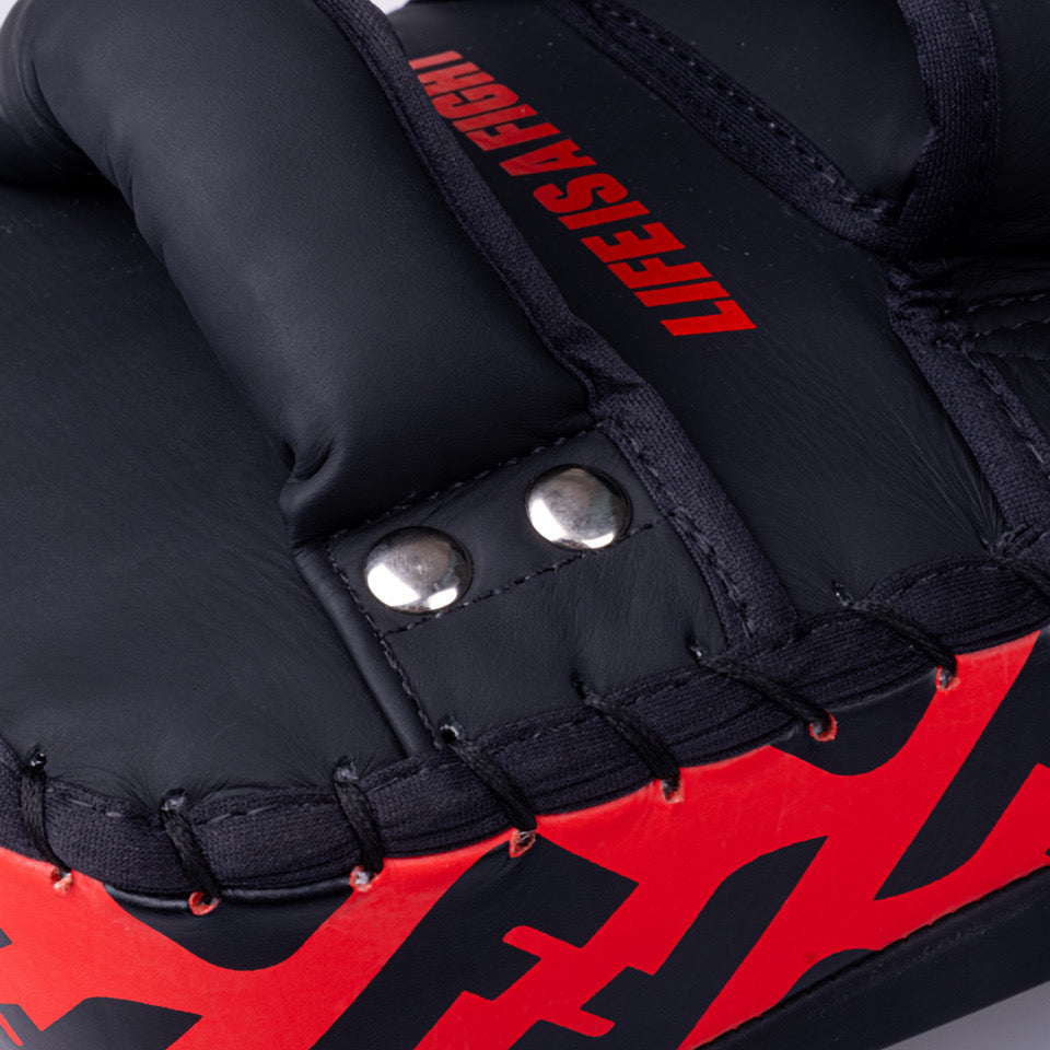 Fighter Thai Pratzen – Schwarz/Rot, FTP-001-03F