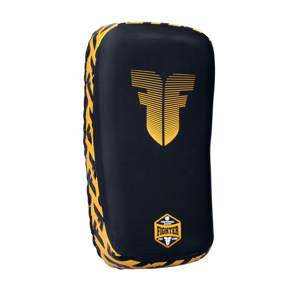 Fighter Thai Pratzen – Schwarz/Gold, FTP-001-12F
