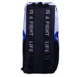 Fighter Sporttasche/Rucksack – Taekwon Do Taegeuk – weiß/Logo, FTS-12-TD-TG