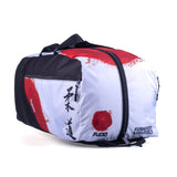Fighter Sporttasche/Rucksack – Judo – weiß/rot, FTS-14-JUD