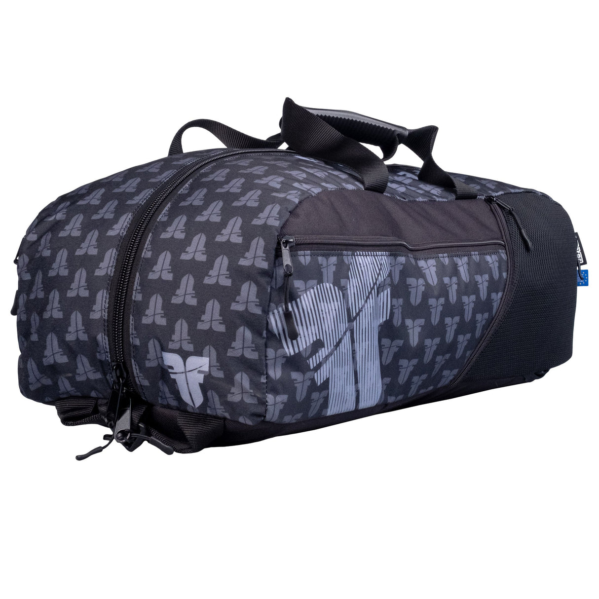 Fighter Sporttasche – schwarzes Logo, FTS-15-FLG-BK