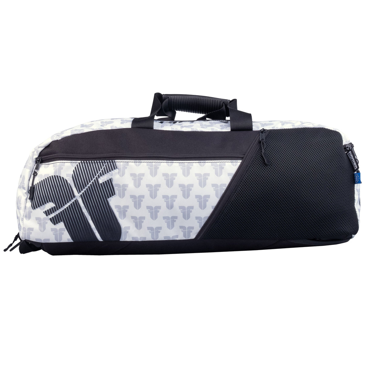 Fighter Sporttasche – weißes Logo, FTS-15-FLG-WH