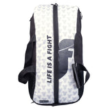 Fighter Sporttasche – weißes Logo, FTS-15-FLG-WH