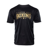 Fighter BOXING Trainingsshirt – schwarz, FTSH-02BLBX