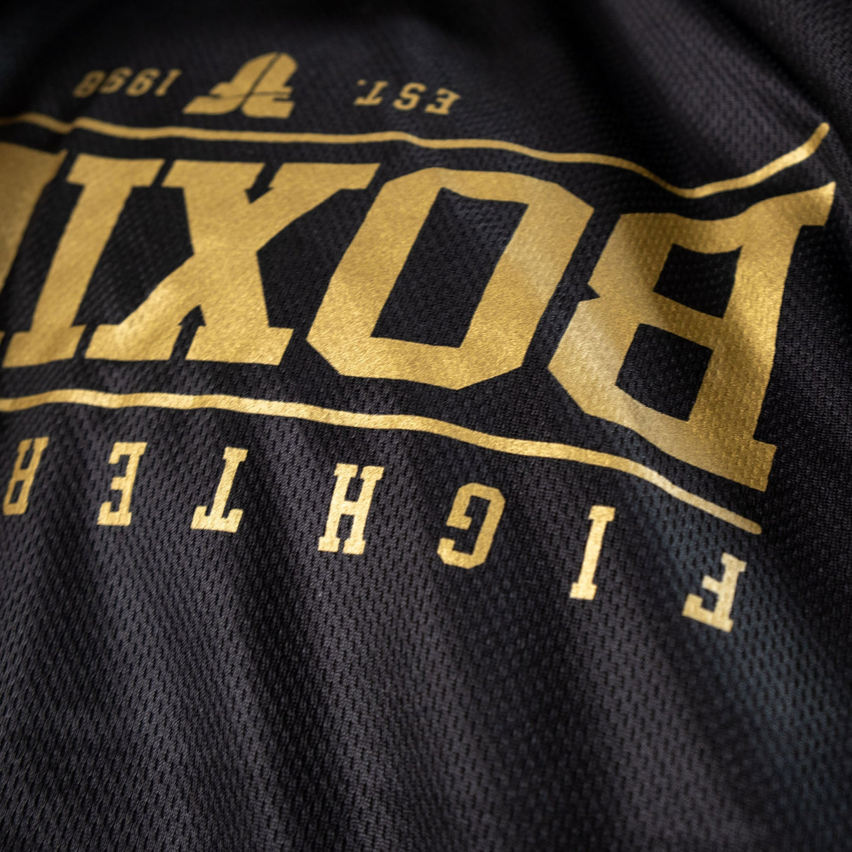 Fighter BOXING Trainingsshirt – schwarz, FTSH-02BLBX