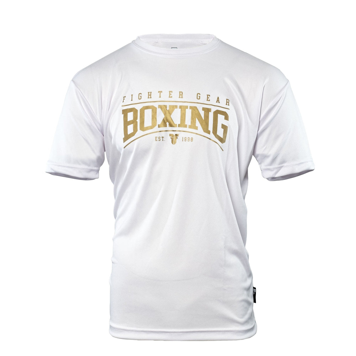 Fighter BOXING Trainingsshirt – weiß, FTSH-02WHBX
