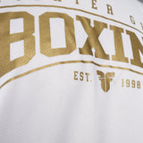 Fighter BOXING Trainingsshirt – weiß, FTSH-02WHBX